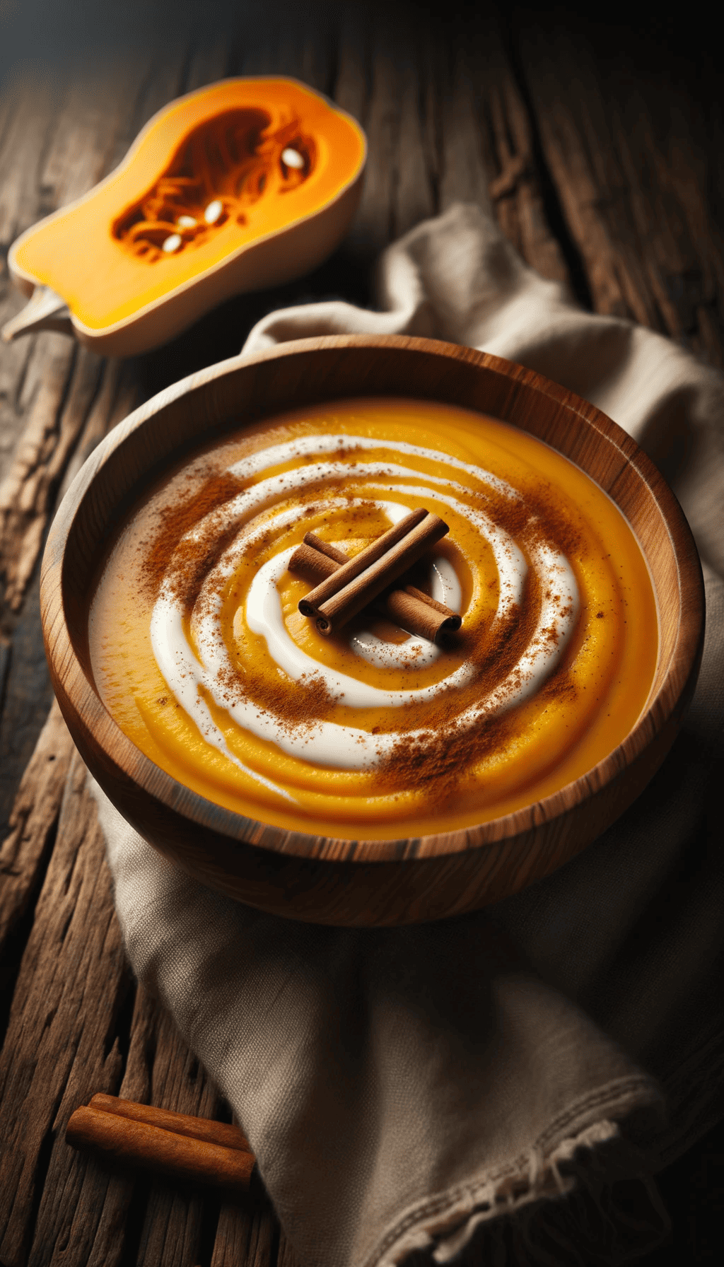 Curried Butternut Squash Soup