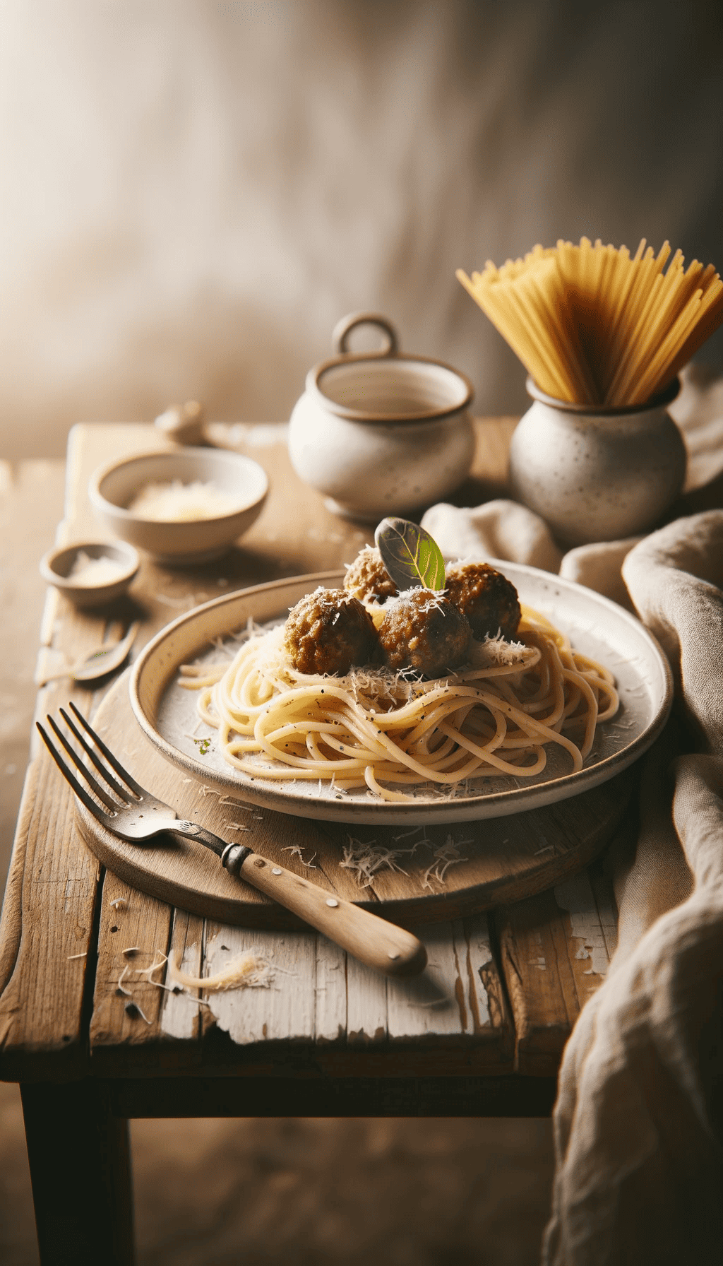 Easy Meatballs and Spaghetti