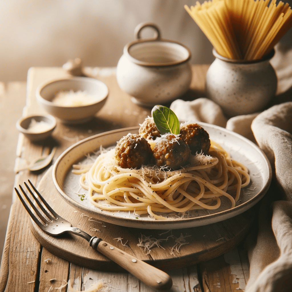 Easy Meatballs and Spaghetti