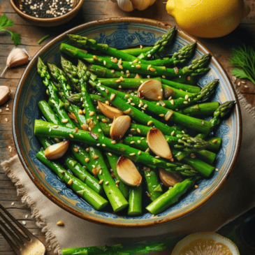 Lemon Asparagus Stir-Fry