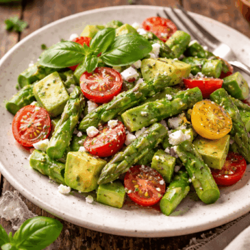 Asparagus and Avocado Salad