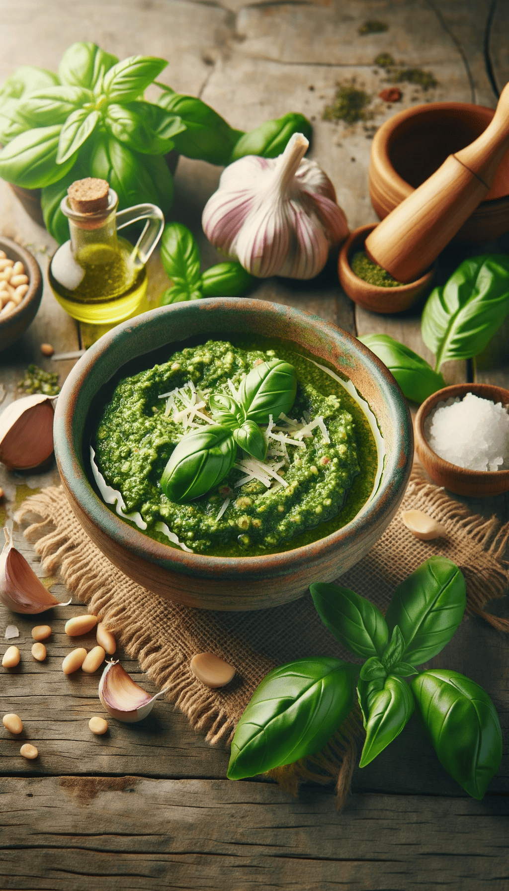 Homemade Basil Pesto