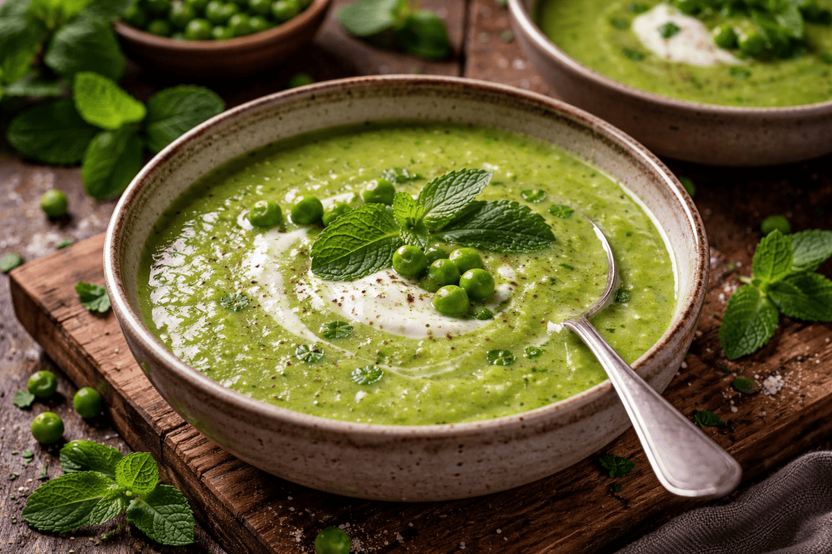Pea and Mint Soup