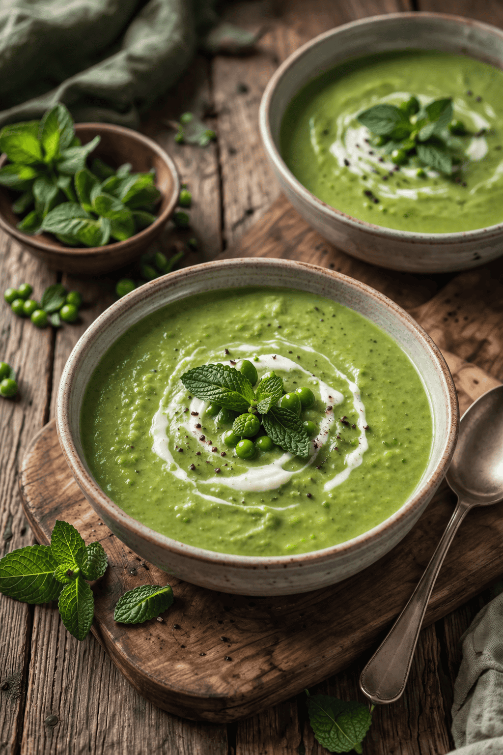 Pea and Mint Soup