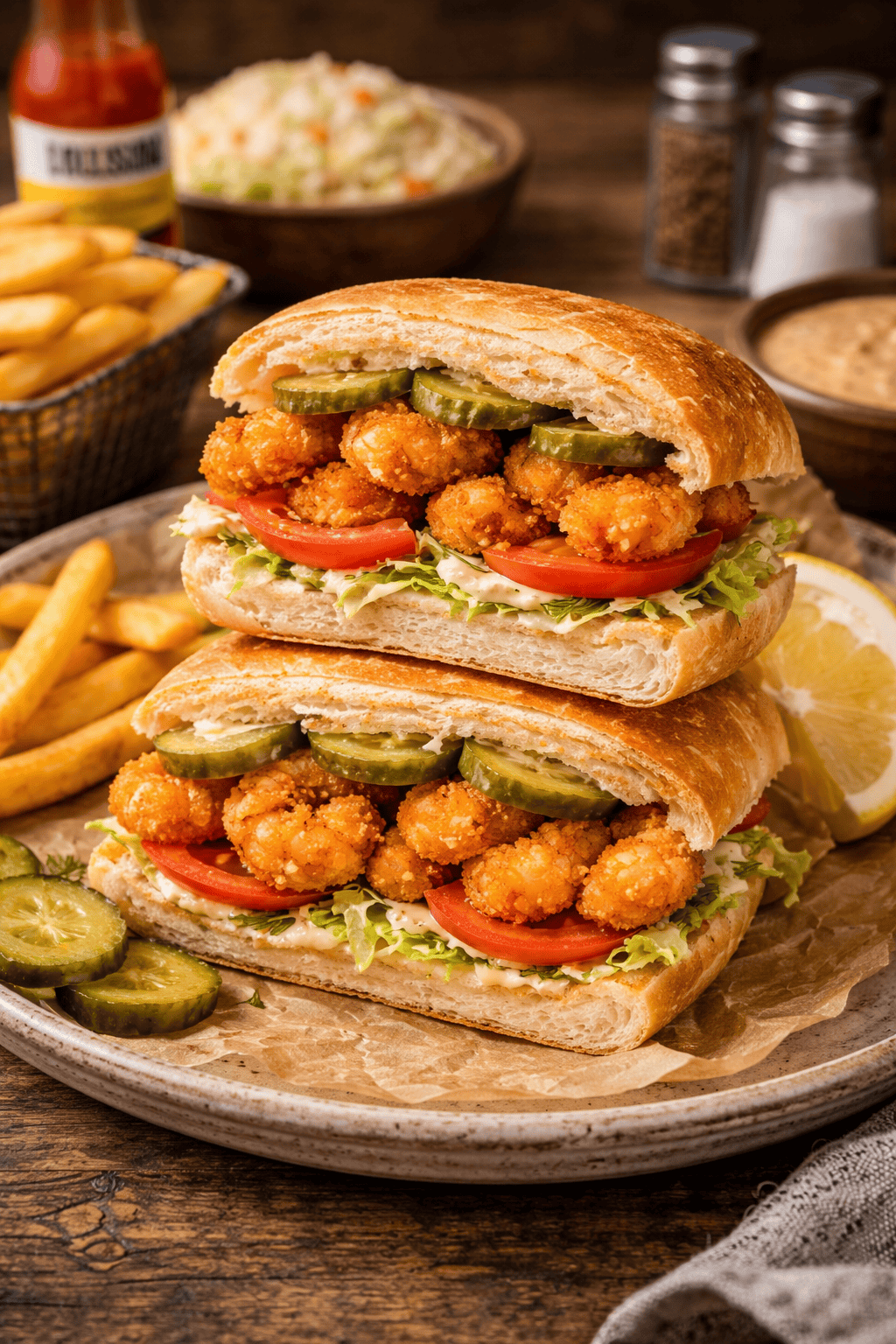 Shrimp Po’Boy Sandwich Recipe