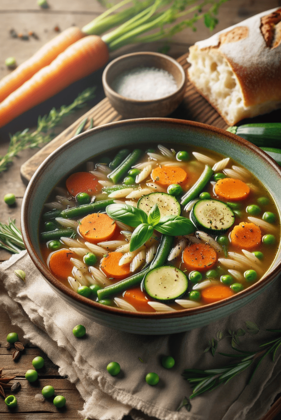 Summer Minestrone Soup