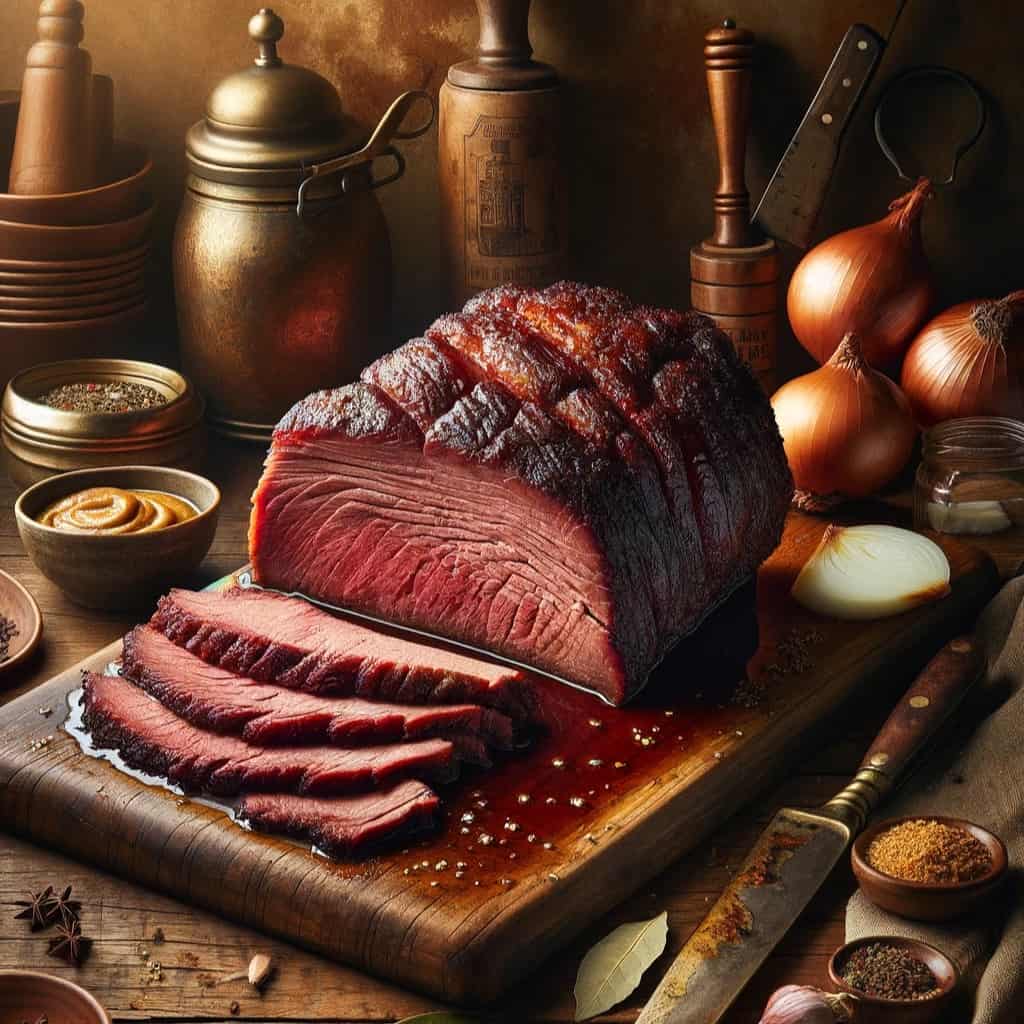 oven baked corned beef