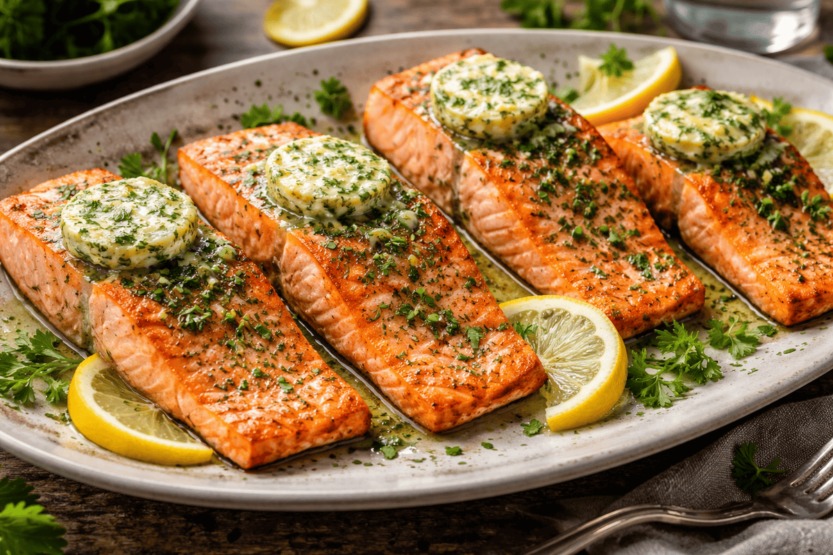 Salmon with Lemon Butter