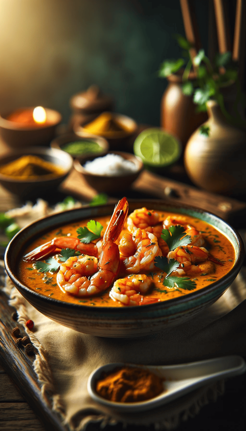 Coconut Shrimp Curry