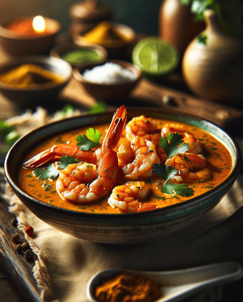 Coconut Shrimp Curry