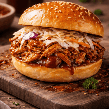 BBQ Pulled Chicken Sandwich
