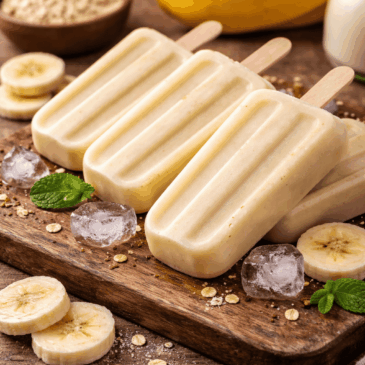 Banana Popsicles