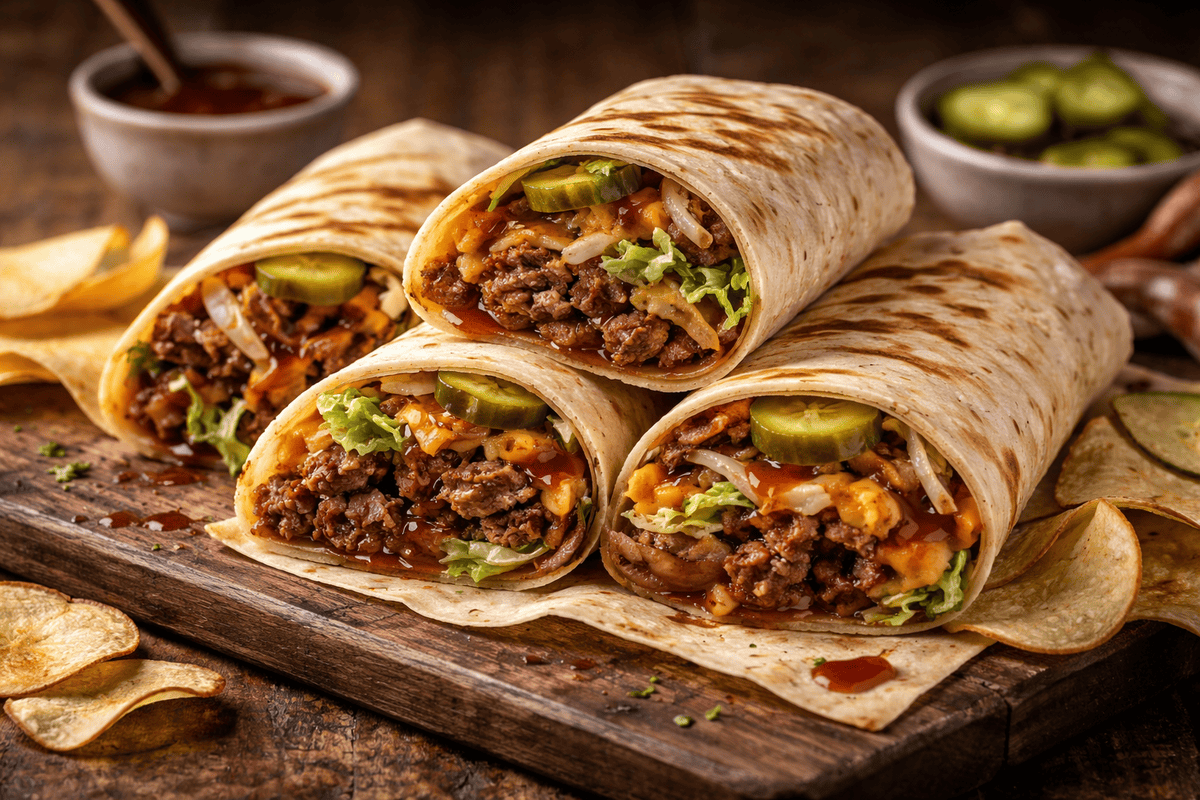Brisket Wraps