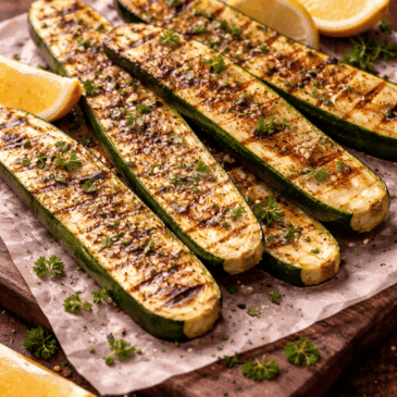 Grilled Zucchini Slices