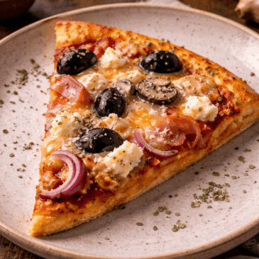 Mediterranean Goat Cheese Pizza