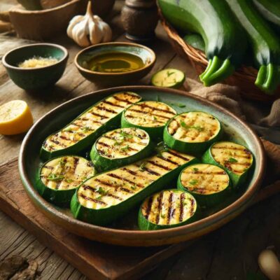 Grilled Zucchini Slices