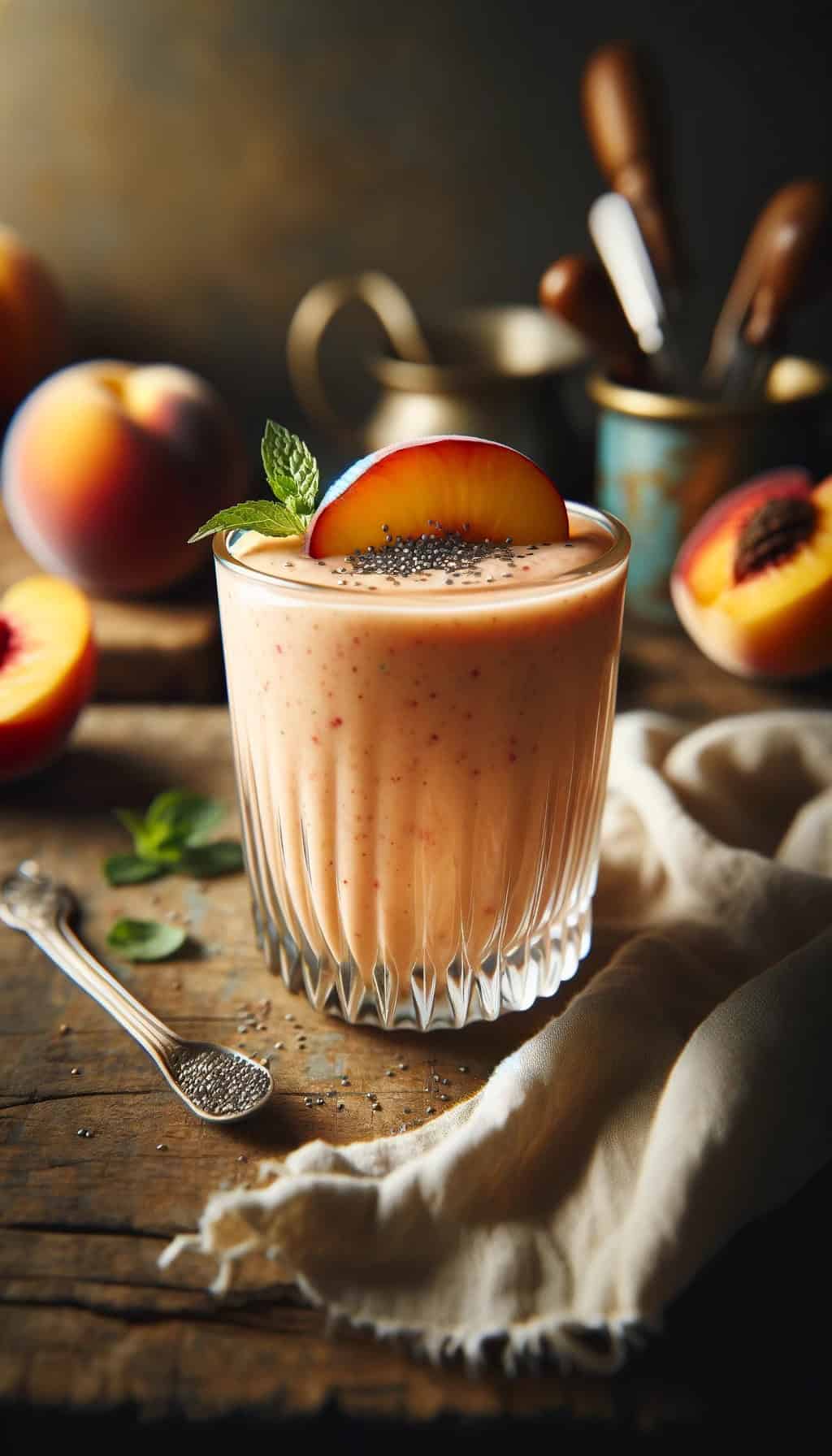 Peach-Nectarine Smoothie