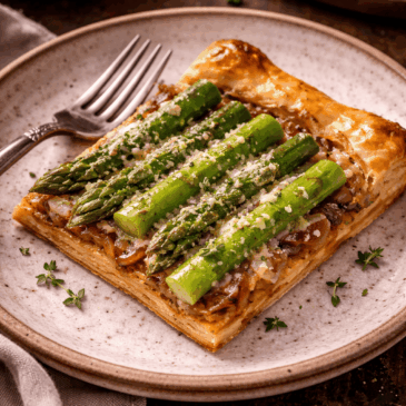 Asparagus and Onion Tart