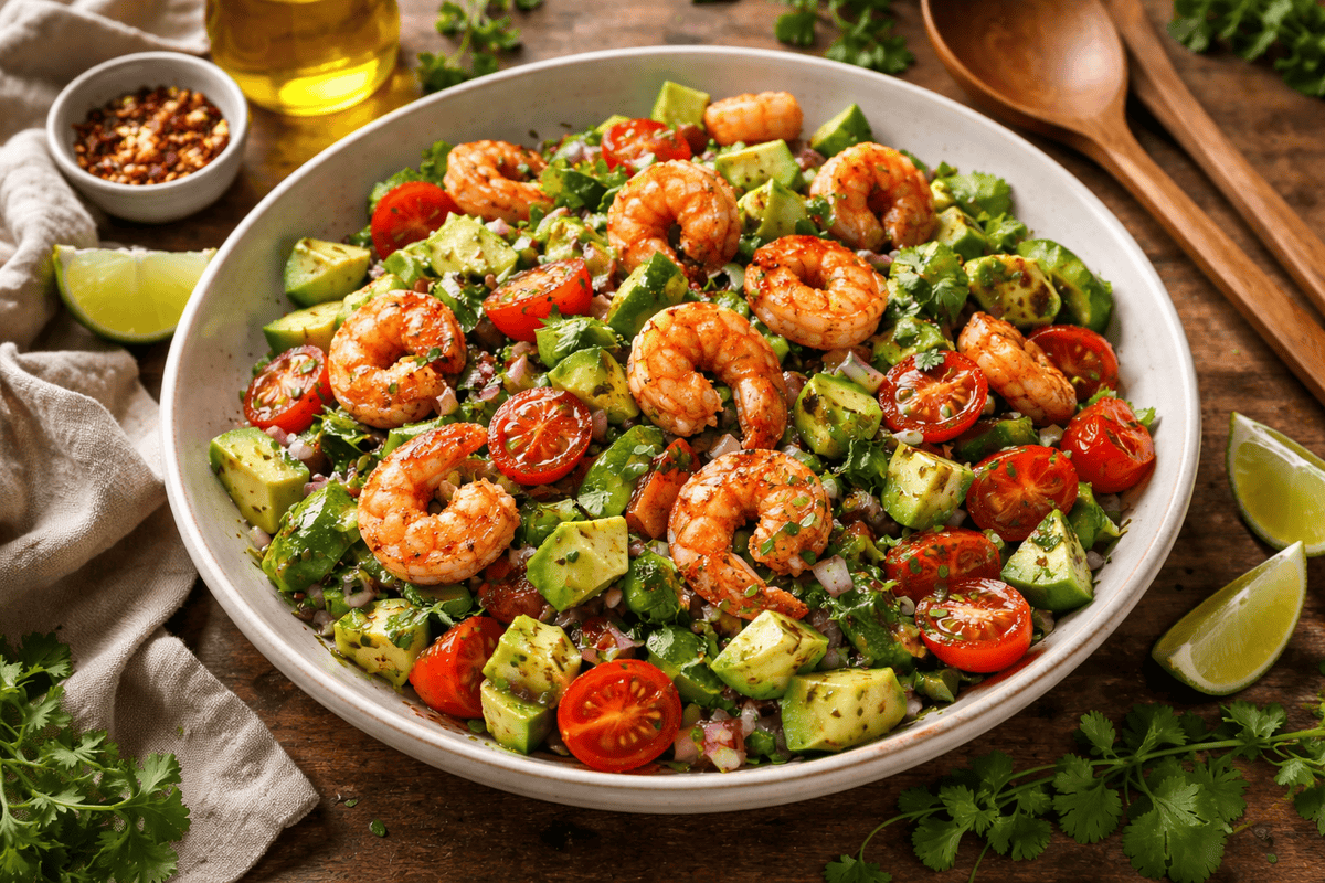 Avocado and Shrimp Salad
