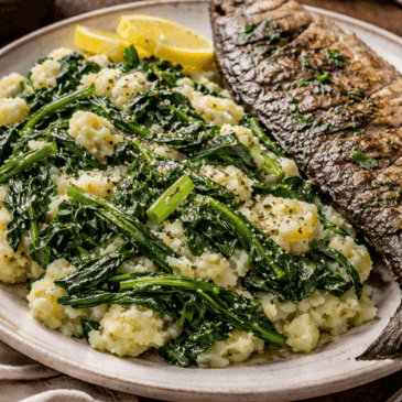Swiss Chard and Potatoes (Blitva)