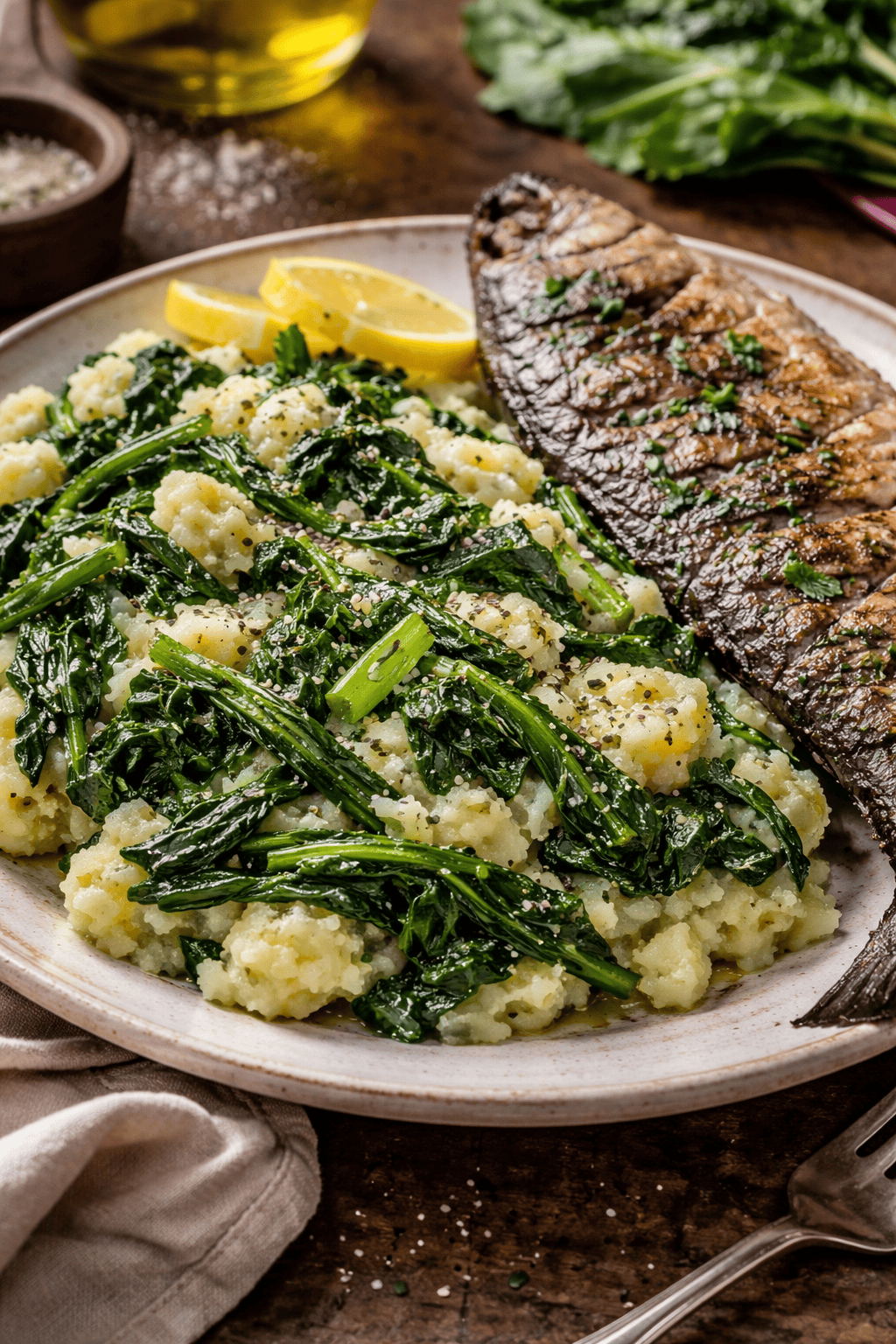 Swiss Chard and Potatoes (Blitva)