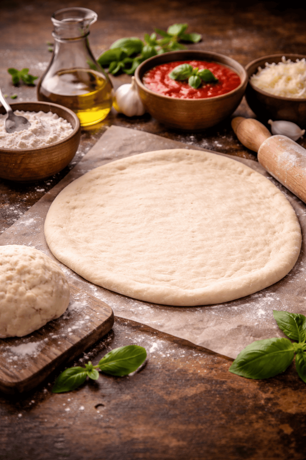 Foolproof Pizza Dough Without Yeast