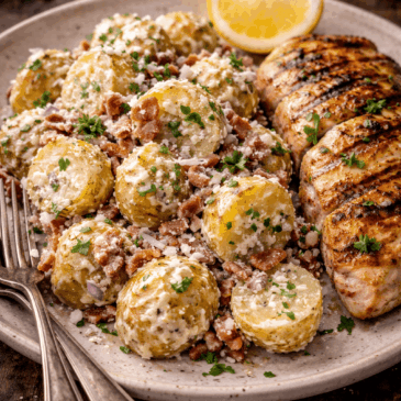Potato Caesar Salad