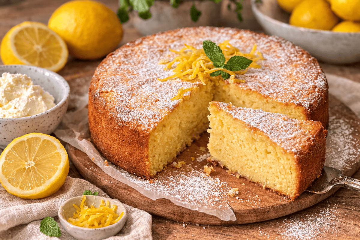 Lemon Ricotta Cake