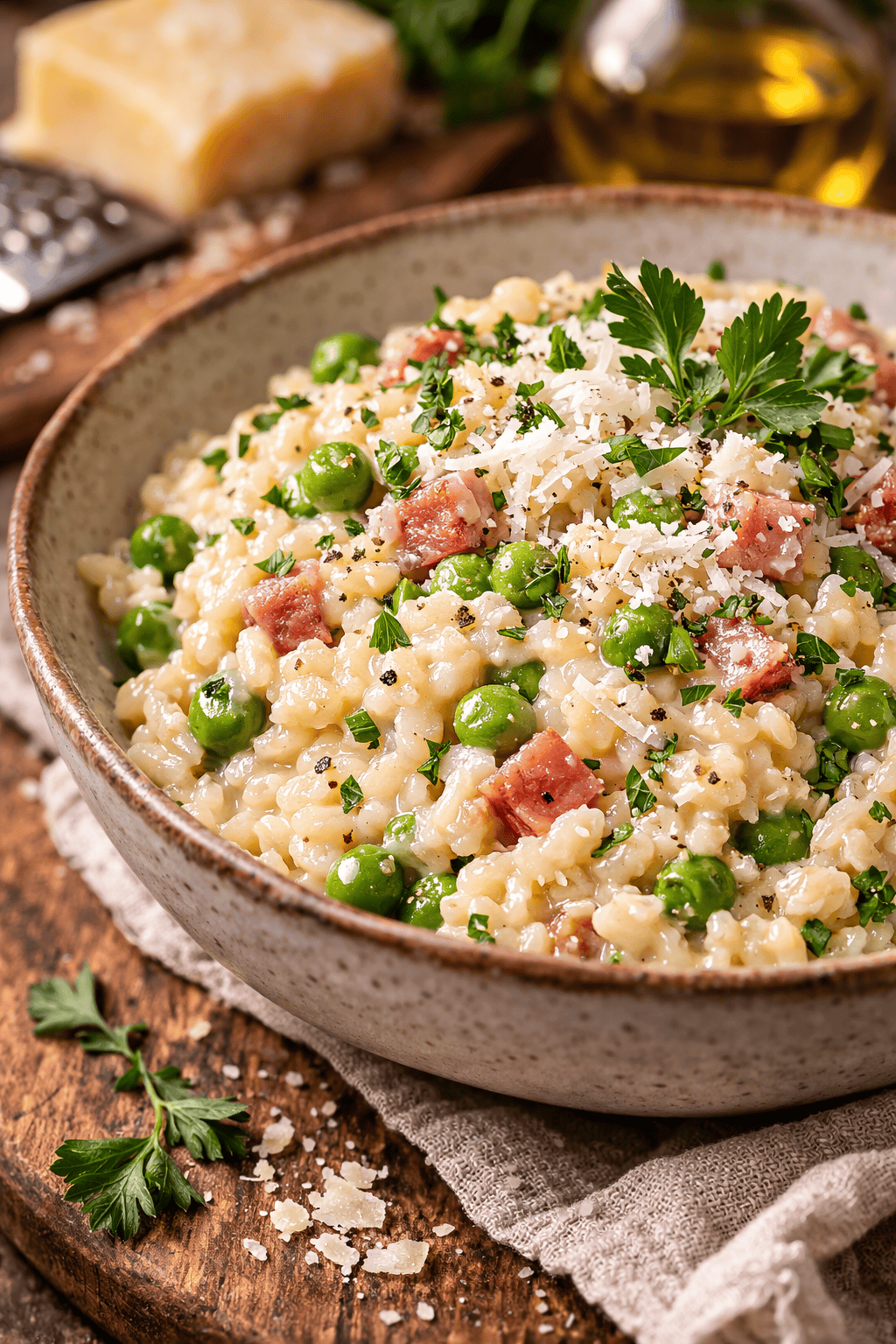 Pea Risotto
