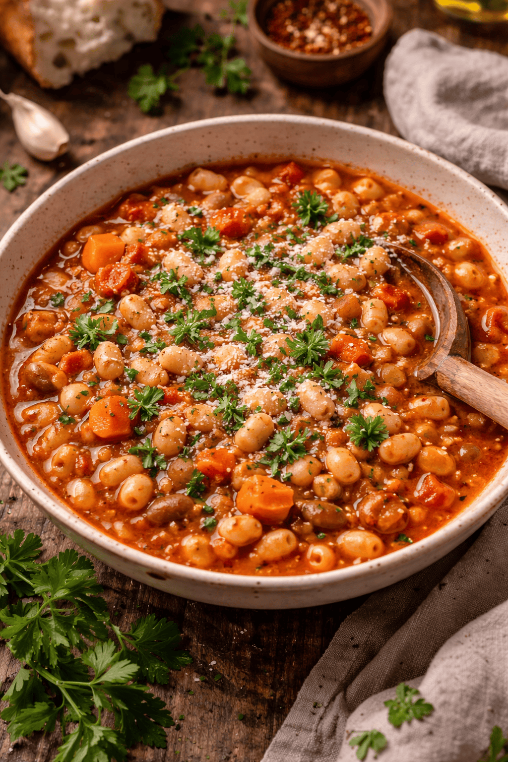 Pasta e Fagioli (Vegetarian)