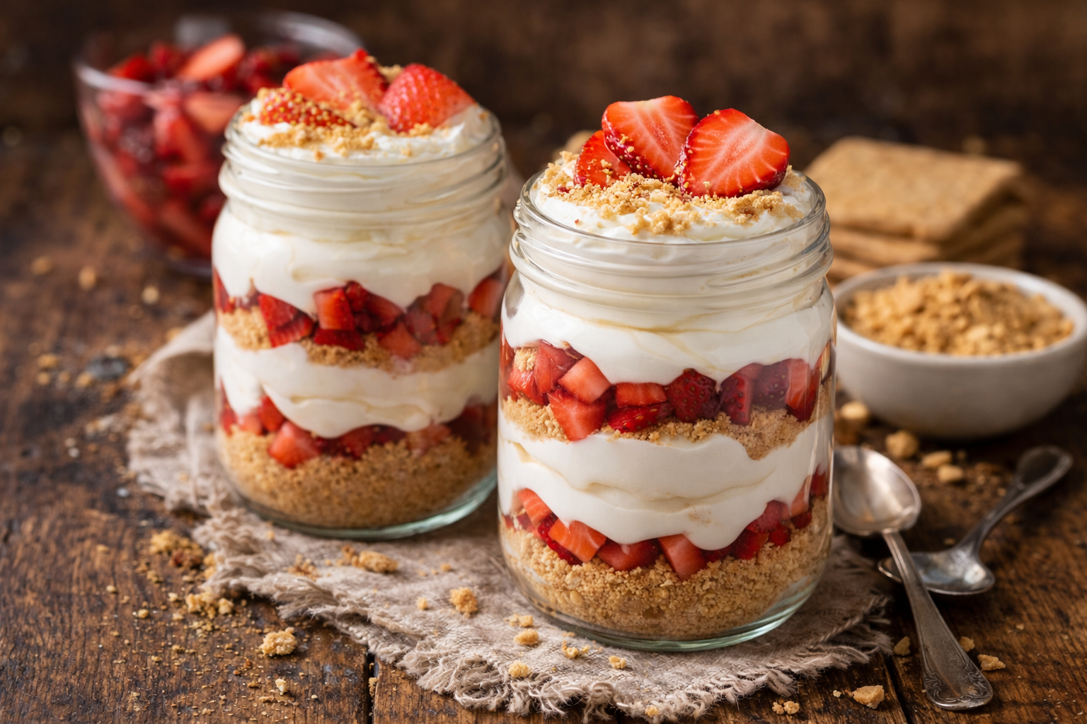 Strawberry Cheesecake Parfait
