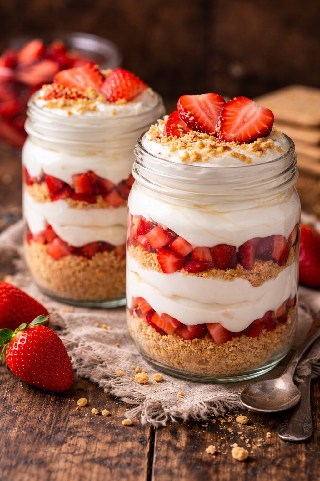 Strawberry Cheesecake Parfait